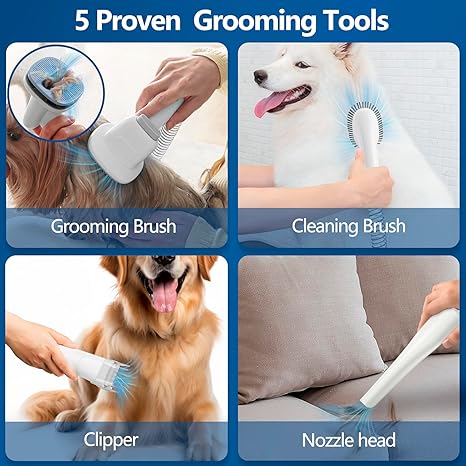 All-in-one Pet Grooming Vacuum